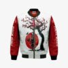 Itachi Akatsuki Bomber Jacket Custom Ninja Under The Sun Anime Cosplay Costumes Bomber Jacket