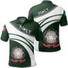 Italy Coat Of Arms Polo Shirt Cricket Style J5W
