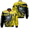 Jack Skellington Wu Tang Clan Halloween Hip Hop 3D Printed 3D Bomber Jacket