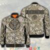 Jagermeister Camouflage Bomber Jacket