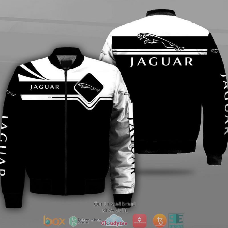 Jaguar Car Motor Bomber Jacket Jaguar Car Motor Bomber Jacket
