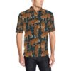 Jaguar Pattern Print Design 04 Men Polo Shirt
