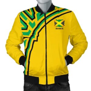 Jamaica Vintage Flag Men's Bomber Jacket A15 Bomber Jacket