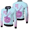 Japanese Ramen God Is Dead Noodle Funny For Lovers 3D Bomber Jacket