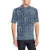 Jean Paisley Pattern Print Design 01 Men Polo Shirt