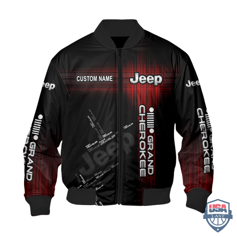 Jeep Grand Cherokee Custom Name Bomber Jacket Jeep Grand Cherokee Custom Name Bomber Jacket