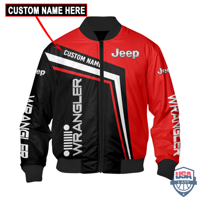 Jeep Wrangler Custom Name Bomber Jacket Jeep Wrangler Custom Name Bomber Jacket