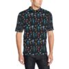 Jellyfish Underwater Print Men Polo Shirt