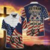 Jesus Christ And The American Veteran Polo Shirt