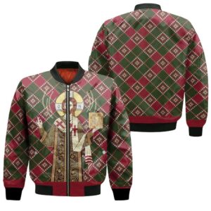 Jesus Sweater Christmas Gift Bomber Jacket