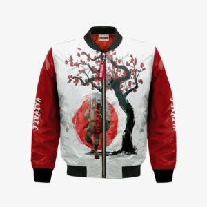 Jiraiya Bomber Jacket Custom Nrt Ninja Under The Sun Cosplay Costumes Bomber Jacket