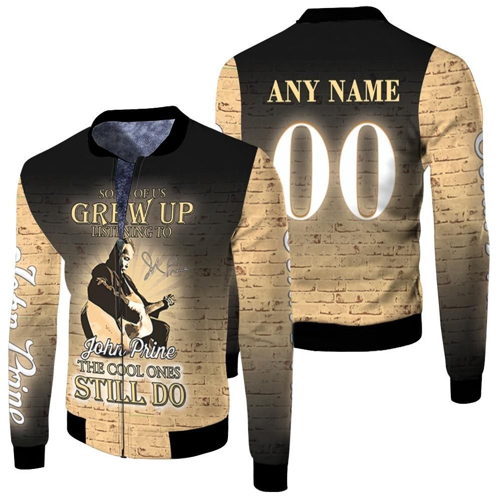 John Prine Some Of US Grew Up Listening To The Cool Ones Still Do 3D Designed Allover Gift With Custom Name Number For John Prine Fans Bomber Jacket John Prine Some Of US Grew Up Listening To The Cool Ones Still Do 3D Designed Allover Gift With Custom Name Number For John Prine Fans Bomber Jacket