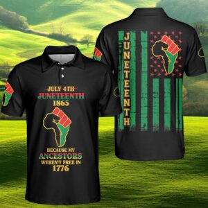 Juneteenth Since 1865 Polo Shirt #180621V