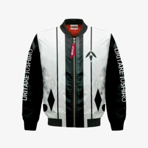 Jushiro Ukitake Thirteenth Division Bomber Jacket Custom Bleach Cosplay Costumes Bomber Jacket