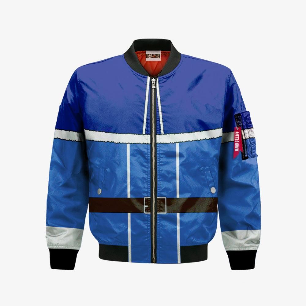 Juvia Lockser Bomber Jacket Fairy Tail Cosplay Costumes Bomber Jacket Juvia Lockser Bomber Jacket Fairy Tail Cosplay Costumes Bomber Jacket