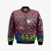 KNY Bomber Jacket Custom Giyuu Tomioka Cosplay Costumes Bomber Jacket