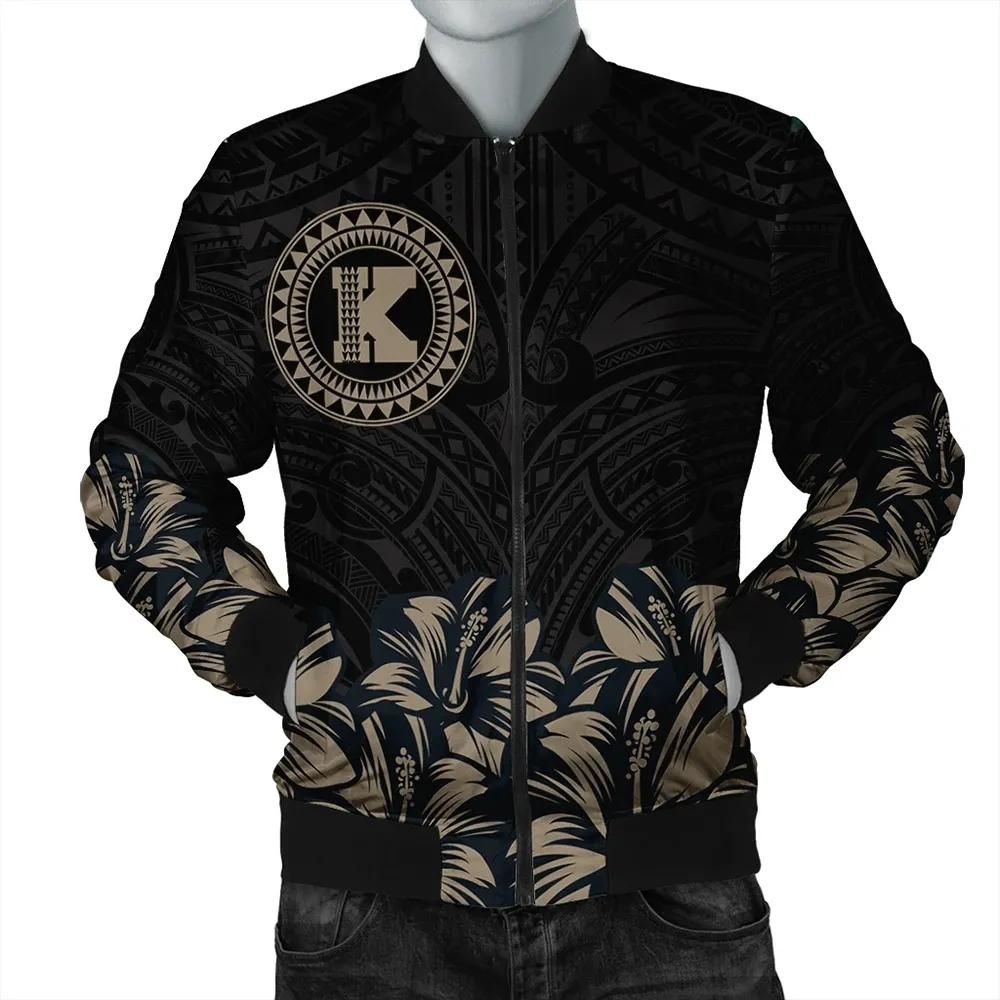 Kahoolawe Map Hibiscus Polynesian Bomber Jacket - Lithe Style - AH - JA Bomber Jacket Kahoolawe Map Hibiscus Polynesian Bomber Jacket - Lithe Style - AH - JA Bomber Jacket
