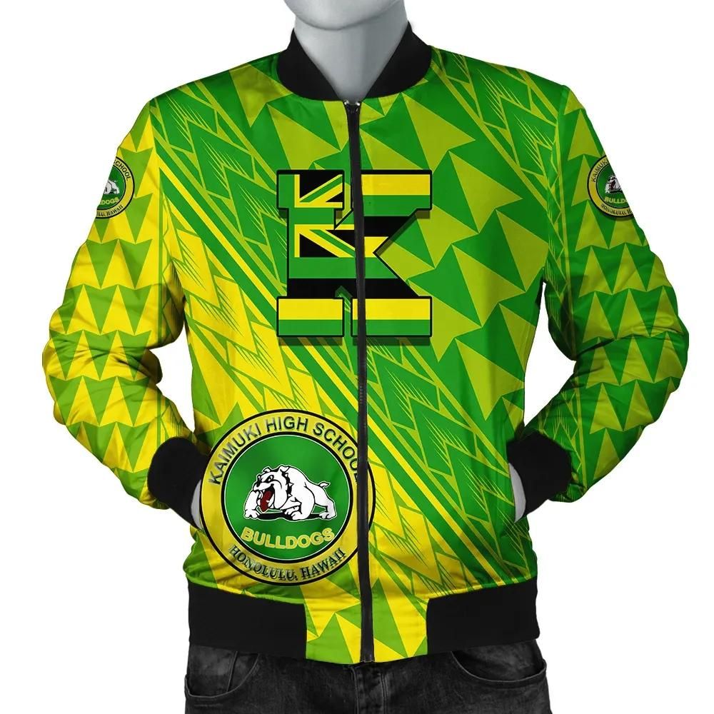 Kaimuki High Bomber Jacket - Energetic - AH JW Bomber Jacket Kaimuki High Bomber Jacket - Energetic - AH JW Bomber Jacket