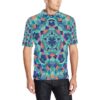 Kaleidoscope Pattern Print Design 03 Men Polo Shirt