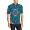 Kaleidoscope Pattern Print Design 04 Men Polo Shirt