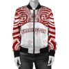 Kanaka Farrington High School Women's Bomber Jacket bDemodern Style AH JH Bomber Jacket