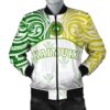 Kanaka Kaimuki High School Men's Bomber Jacket bDemodern Style AH JH Bomber Jacket