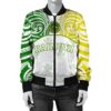 Kanaka Kaimuki High School Women's Bomber Jacket bDemodern Style AH JH