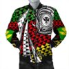 Kanaka Maoli Bomber Jacket Kakau Pattern Pohic Style J1 Bomber Jacket