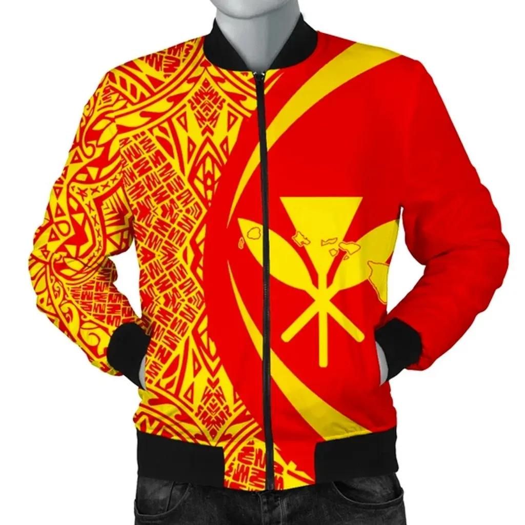 Kanaka Mauna Kea Polynesian Men's Bomber Jacket - Circle Style - AH - J9 Bomber Jacket Kanaka Mauna Kea Polynesian Men's Bomber Jacket - Circle Style - AH - J9 Bomber Jacket