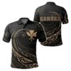 Kanaka Polo Shirt - Frida Style - Gold - AH - J91
