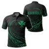 Kanaka Polo Shirt - Frida Style - Green - AH - J91
