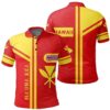 Kanaka Polynesian Mauna Kea Polo Shirt - Morale Style - AH - J1