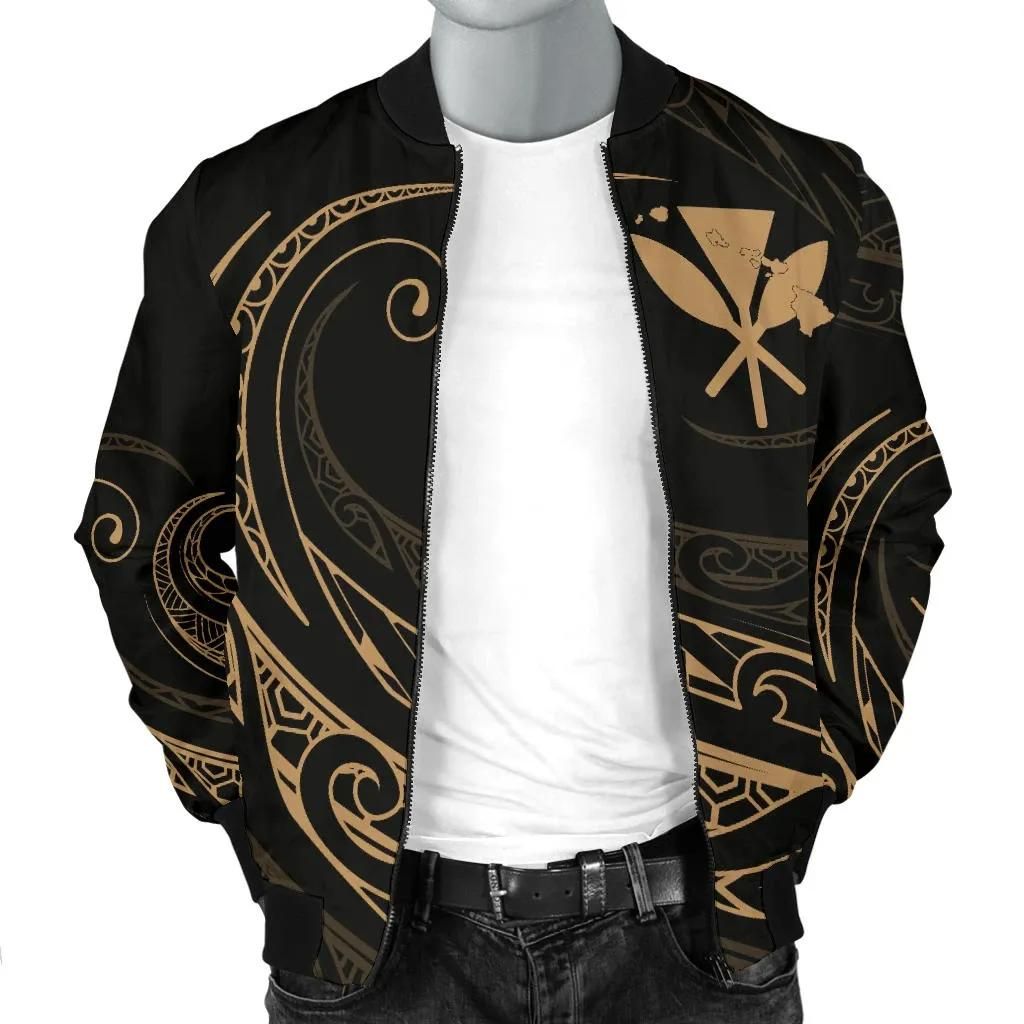 Kanaka-Polynesian-Men√¢‚C¨‚N¢s-Bomber-Jacket-Gold-Frida-Style-AH-J9-Bomber-Jacket-2