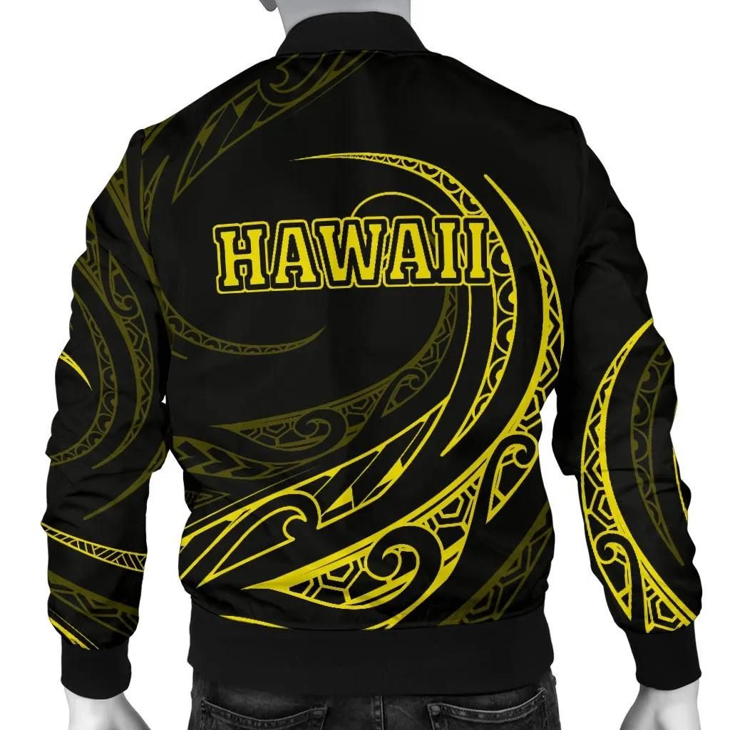 Kanaka-Polynesian-Men√¢‚C¨‚N¢s-Bomber-Jacket-Yellow-Frida-Style-AH-J9-Bomber-Jacket-1