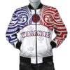 Kanaka Waianae High School Men's Bomber Jacket bDemodern Style AH JH Bomber Jacket