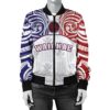 Kanaka Waianae High School Women's Bomber Jacket bDemodern Style AH JH Bomber Jacket