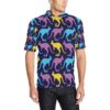 Kangaroos Pattern Print Design 02 Men Polo Shirt