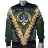 Keane or O'Cahan Ireland Bomber Jacket - GD Irish Legend Shamrock V Tie-Dye A7 Bomber Jacket
