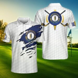 Kentucky Flag Golfer Unisex Polo Shirt