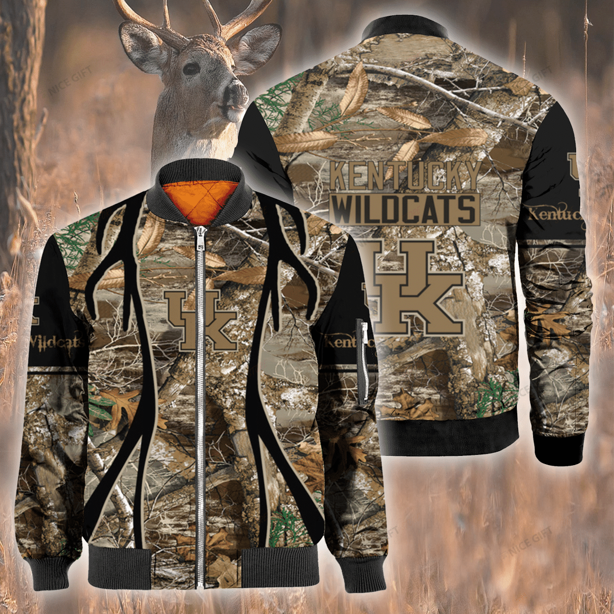 Kentucky Wildcats Hunting Bomber Jacket Kentucky Wildcats Hunting Bomber Jacket
