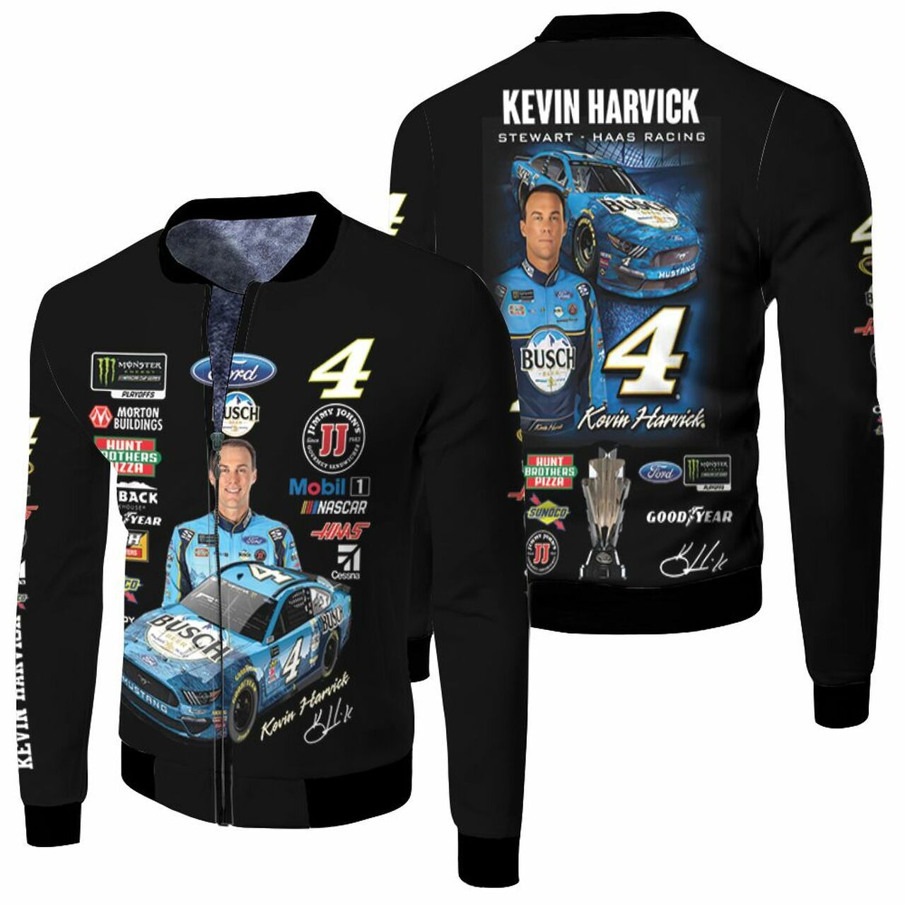 Kevin Harvick Legend Car Racer3D Print For Fan 3D T Shirt Hoodie Sweater Jersey Bomber Jacket Model 3057 Bomber Jacket Kevin Harvick Legend Car Racer3D Print For Fan 3D T Shirt Hoodie Sweater Jersey Bomber Jacket Model 3057 Bomber Jacket