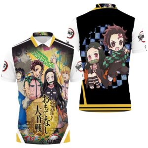 Kimetsu No Yaiba Festival Costume Polo Shirt
