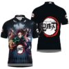 Kimetsu No Yaiba Team Tanjiro Polo Shirt Hoodie 3D Sweater