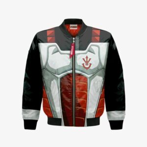 King Vegeta Bomber Jacket Custom Saiyan Armor Dragon Ball Cosplay Costumes Bomber Jacket