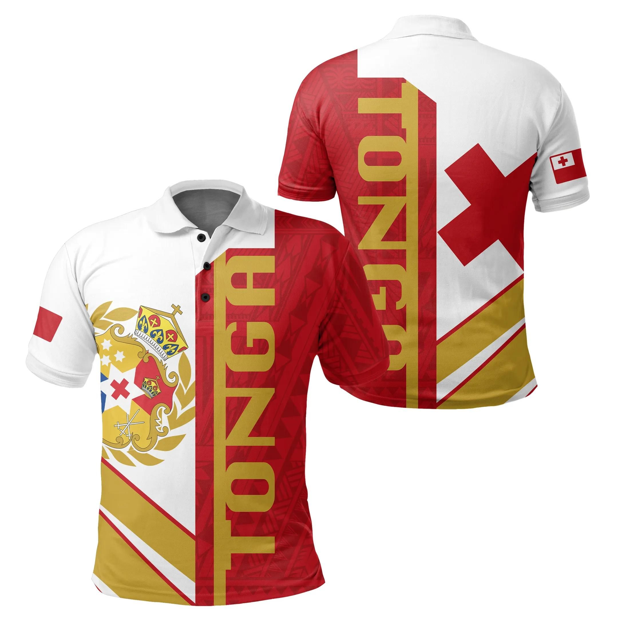 Kingdom of Tonga Polo Shirt - Half Concept J0 Kingdom of Tonga Polo Shirt - Half Concept J0