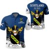 Kinnear Scottish Family Crest Scotland Special Polo Shirt - Golf Shirt A7