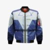 Kira Yamato Bomber Jacket Custom Gundam Zaft Uniform Cosplay Costumes Bomber Jacket