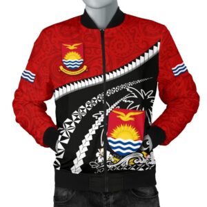 Kiribati Men Bomber Jacket - Road to Hometown K4 Bomber Jacket