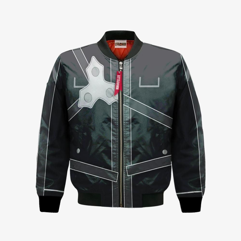 Kirito Bomber Jacket Custom Sword Art Online Cosplay Costumes Kirito Bomber Jacket Custom Sword Art Online Cosplay Costumes