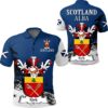 Kirk Scottish Family Crest Scotland Special Polo Shirt - Golf Shirt A7